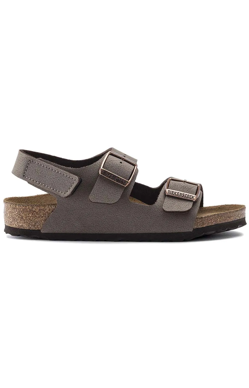Birkenstock Milano Hl Sandals Kids Mocha Leather 1019600