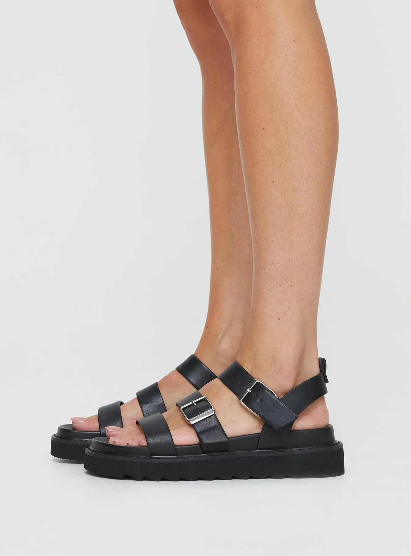 Charity Sandals Black