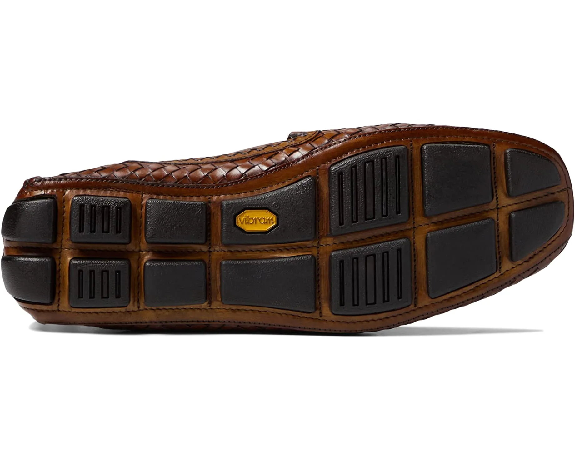 Dayton Woven Penny Johnston & Murphy Collection Loafers, brown