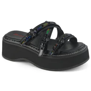 DemoniaCult Emily 07 Womens Sandals, Mules/Slip-Ons