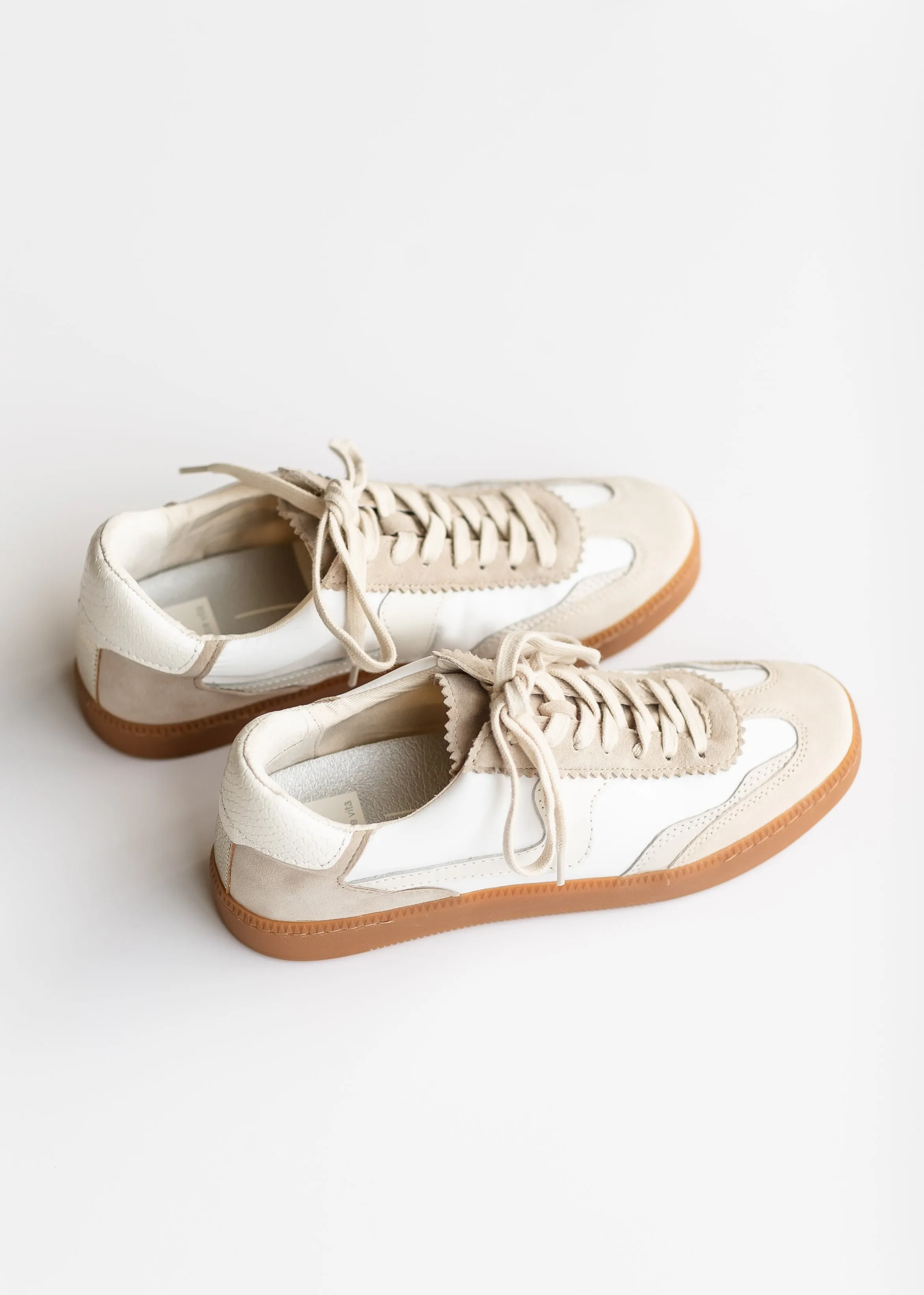 Dolce Vita Notice Ivory Multi Nylon Sneakers