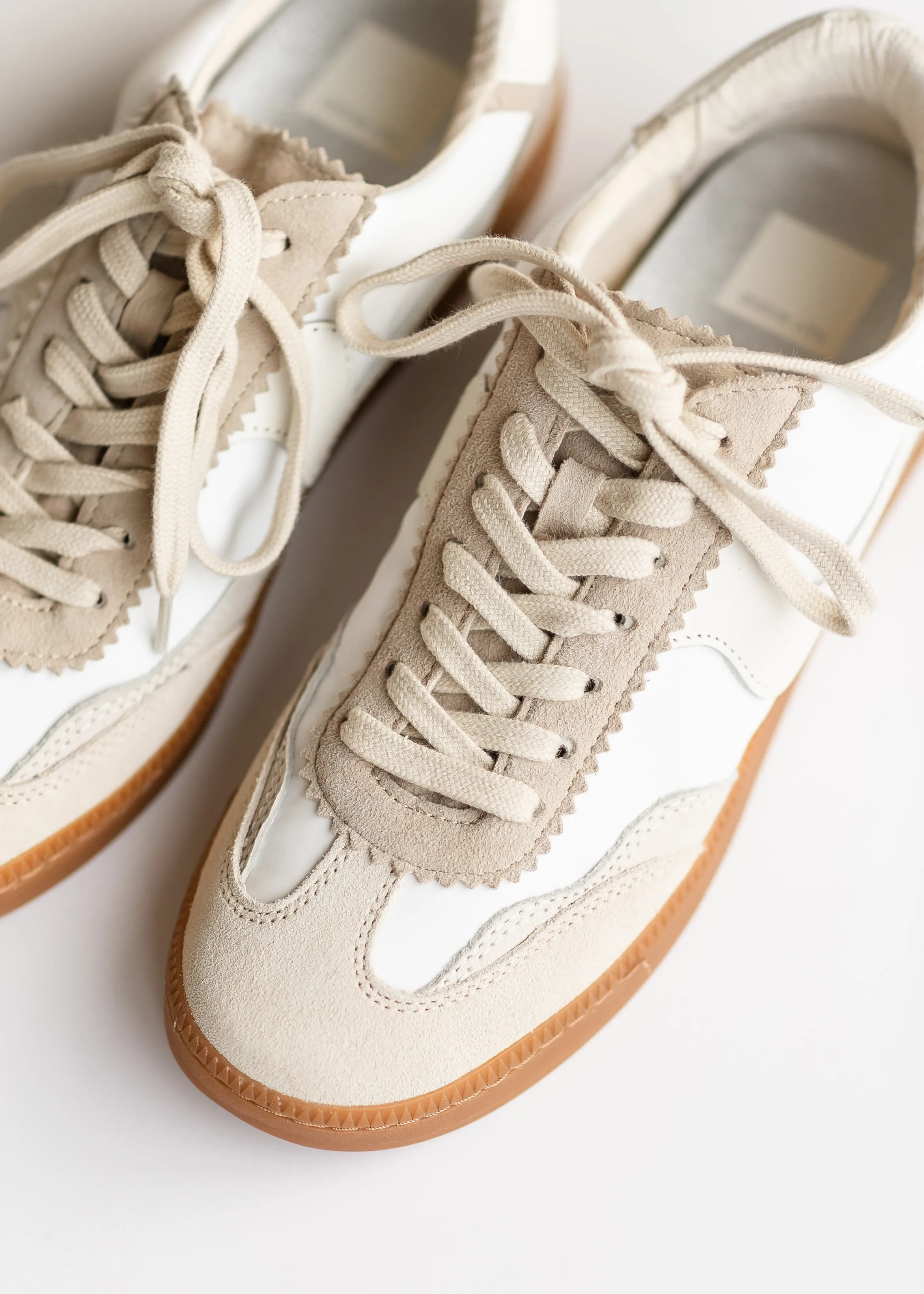 Dolce Vita Notice Ivory Multi Nylon Sneakers