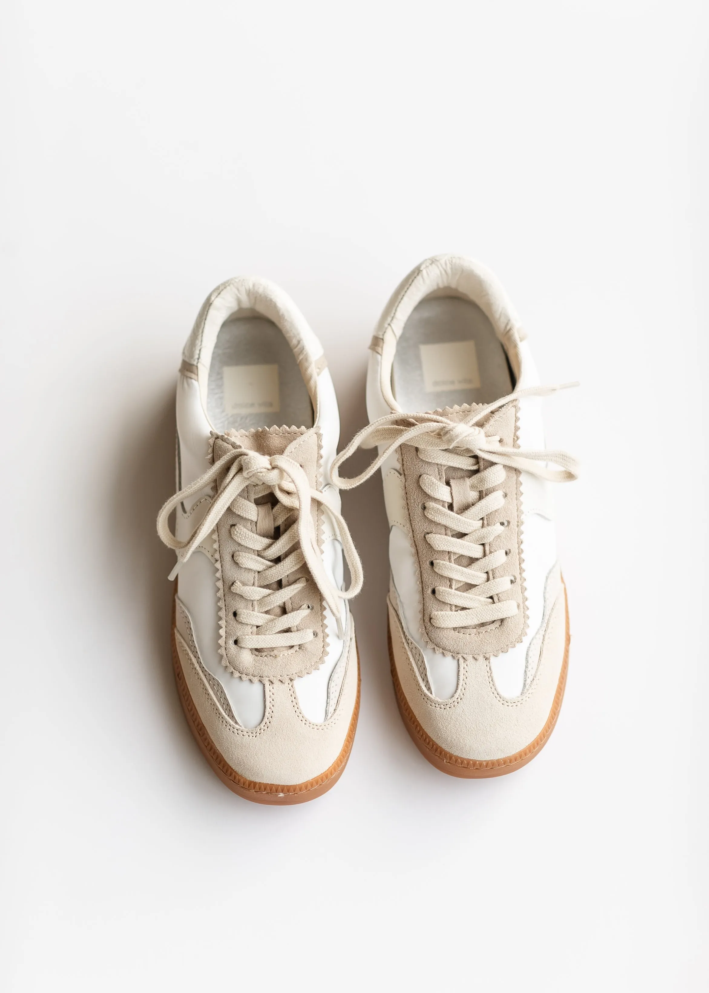 Dolce Vita Notice Ivory Multi Nylon Sneakers