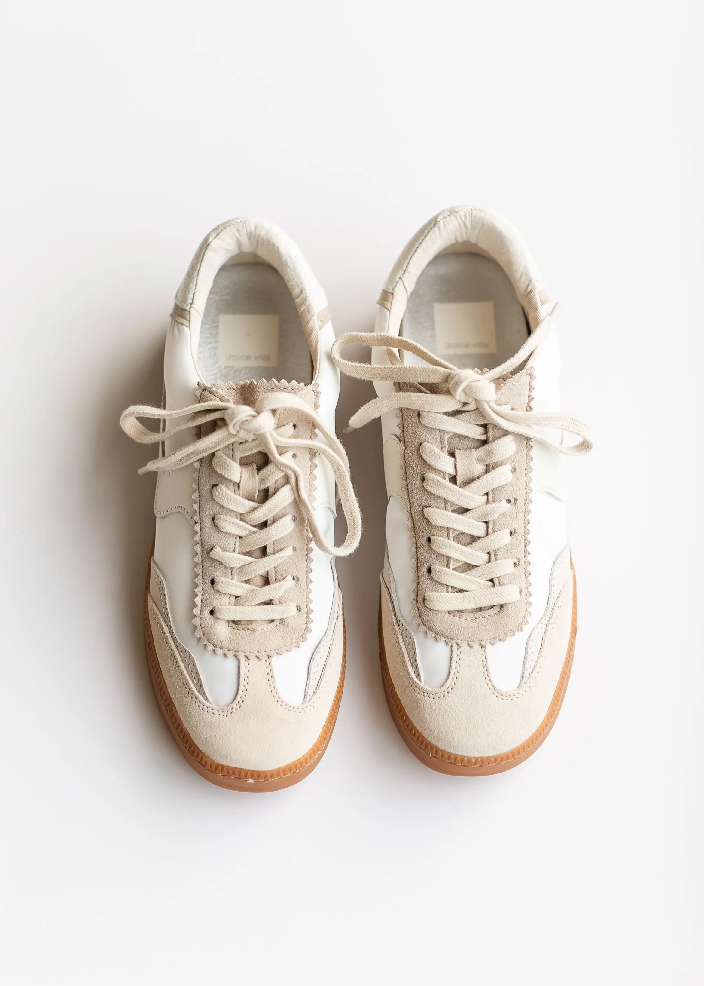 Dolce Vita Notice Ivory Multi Nylon Sneakers