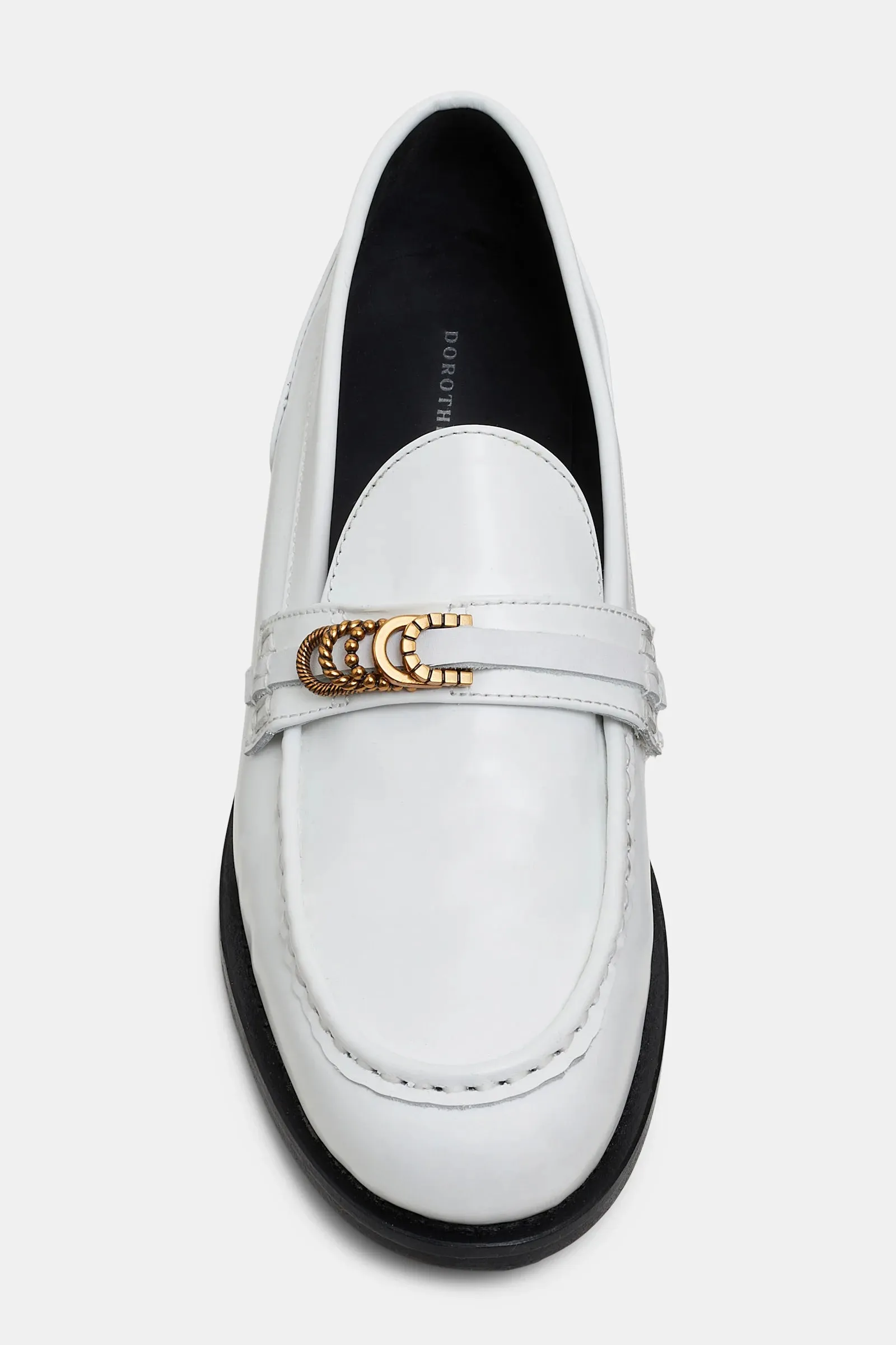 Dorothee Schumacher Modern Shine White Loafer