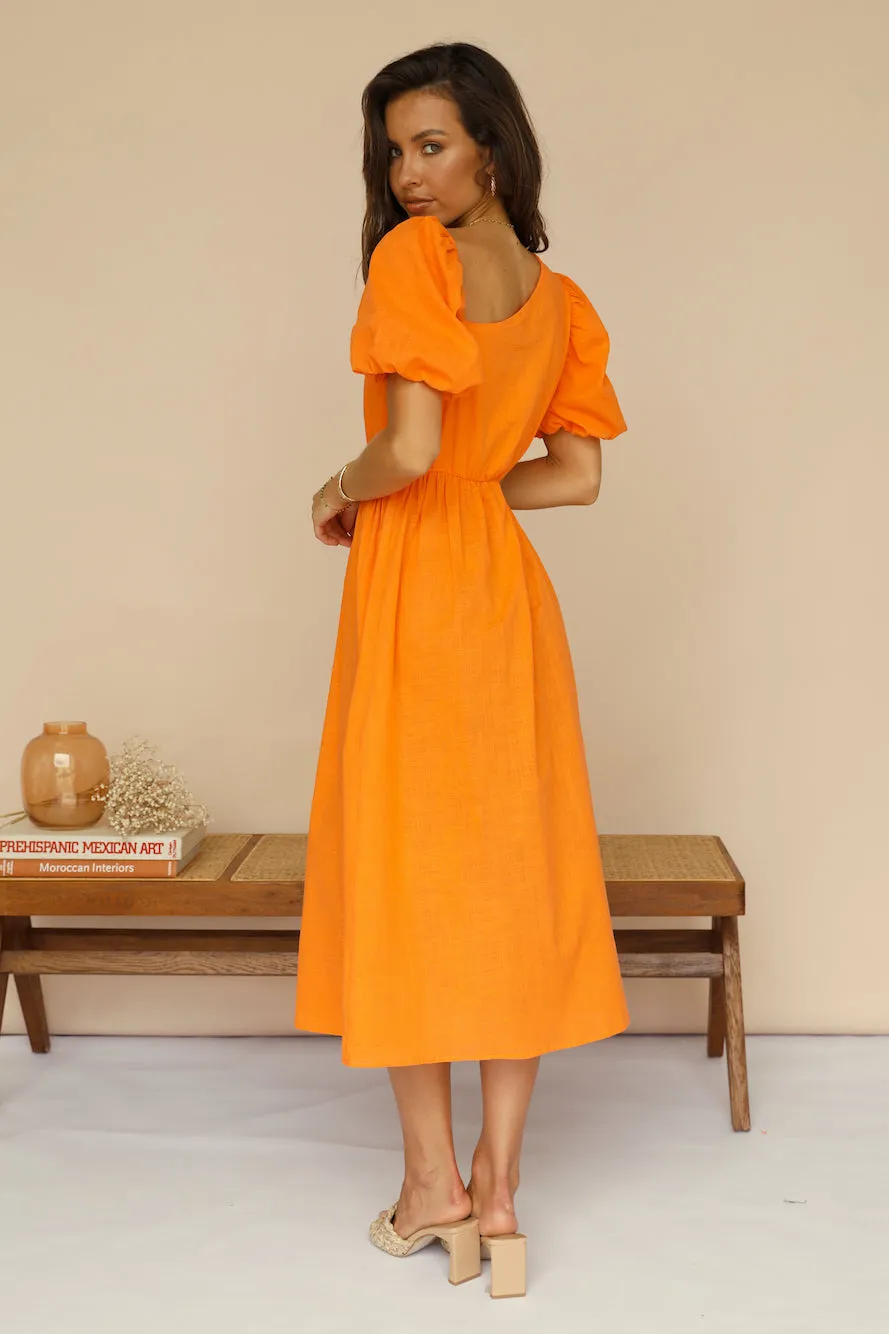 Eclipsed Midi Dress