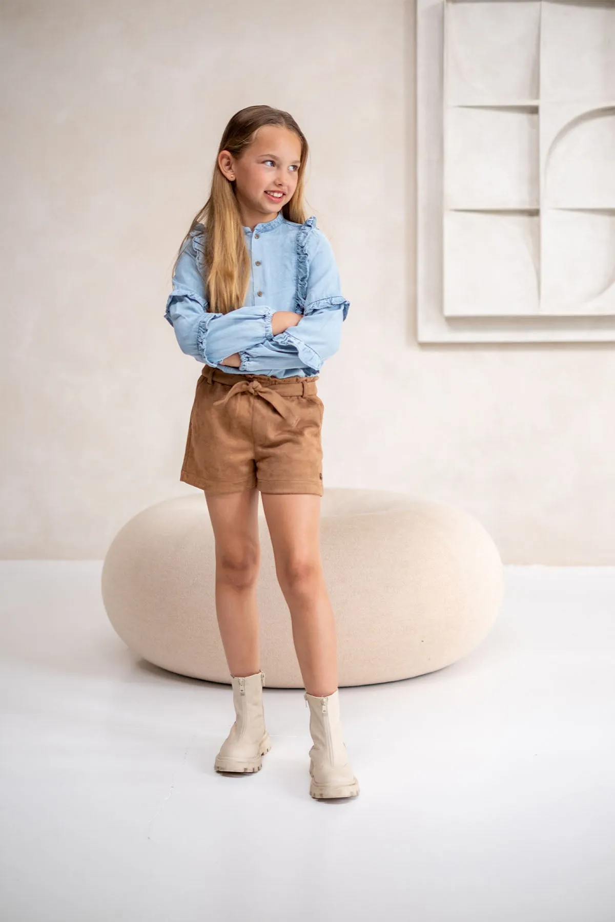 Fay-Linn Short Cognac