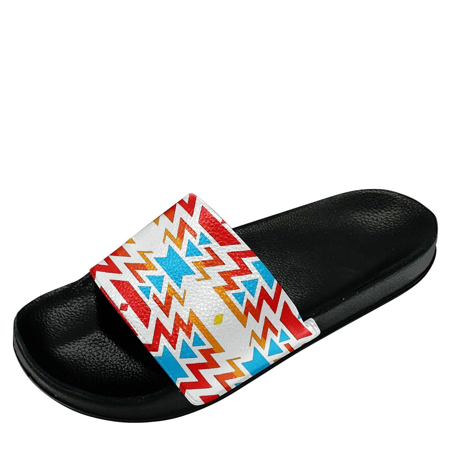 Fire Colors and Sky Slide Sandals