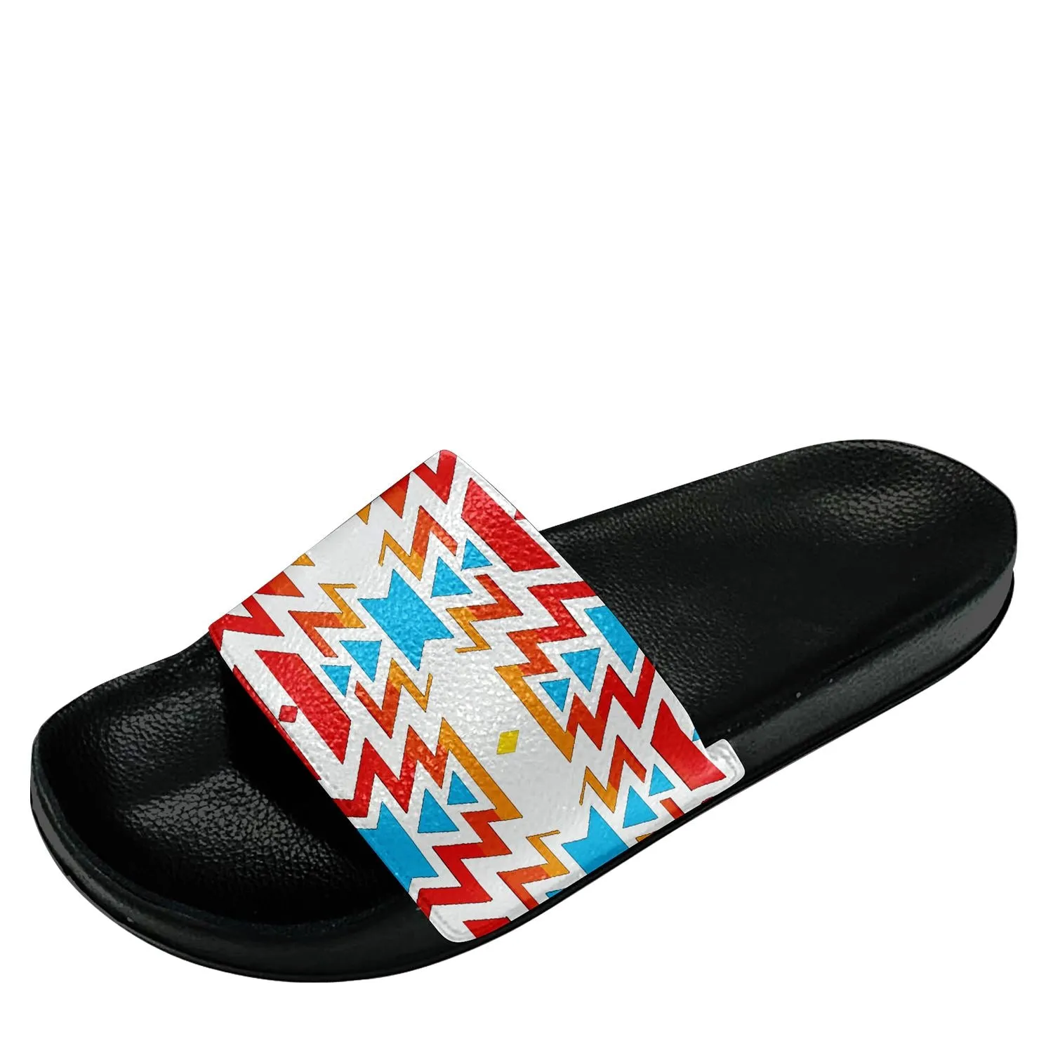 Fire Colors and Sky Slide Sandals