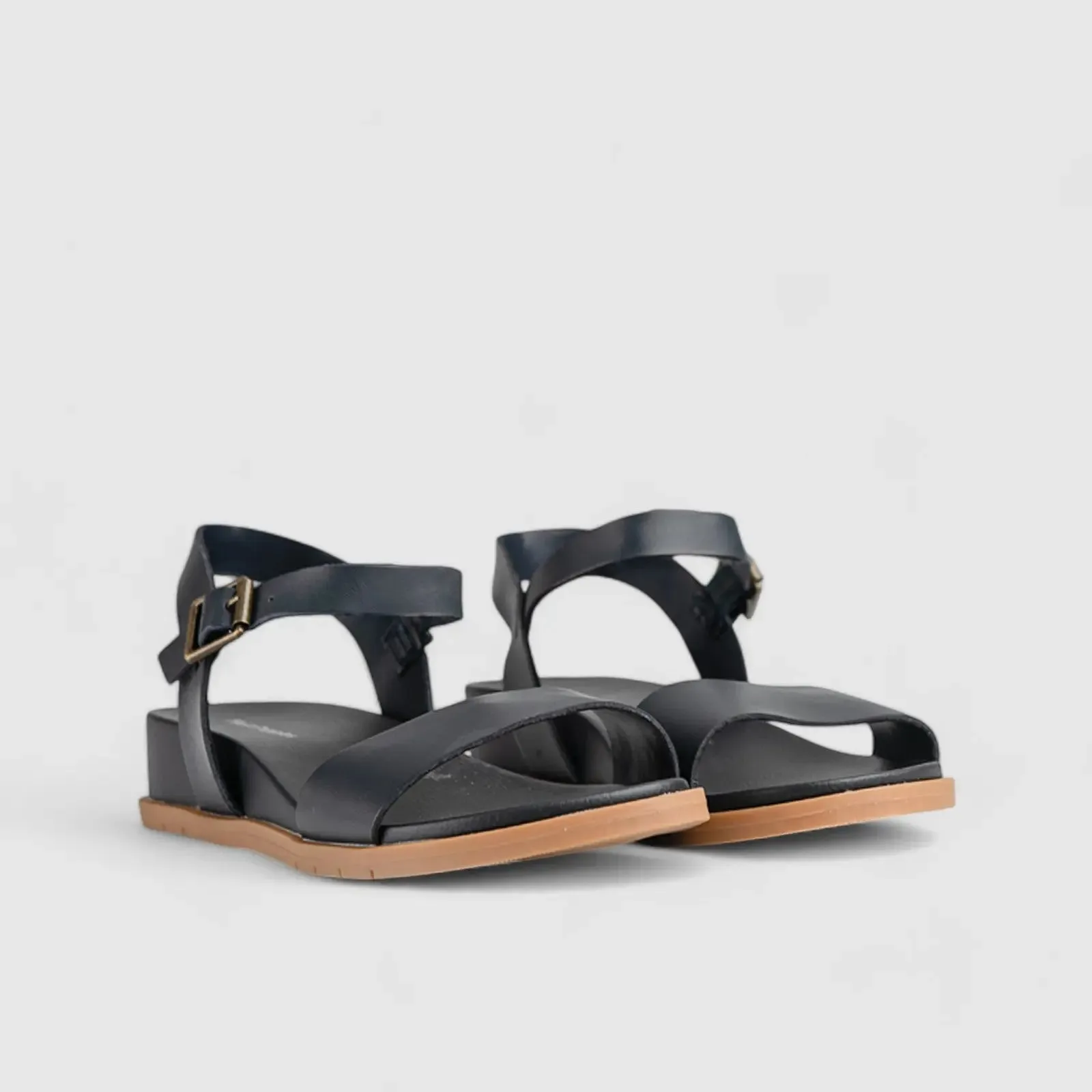 Graice Comfort Wedge Sandal Navy 01372