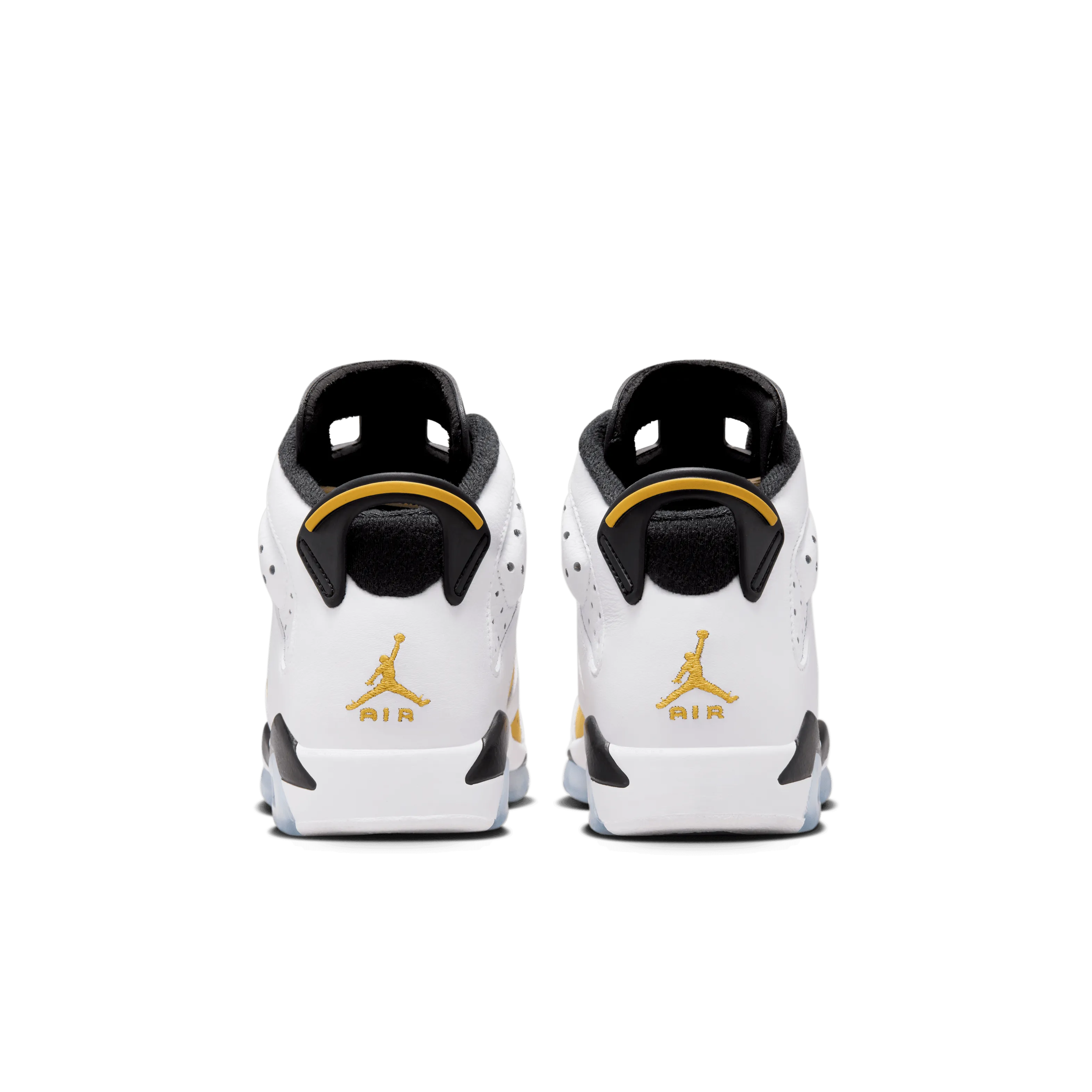 Jordan - Boy - GS Retro 6 - White/Yellow Ochre/Black