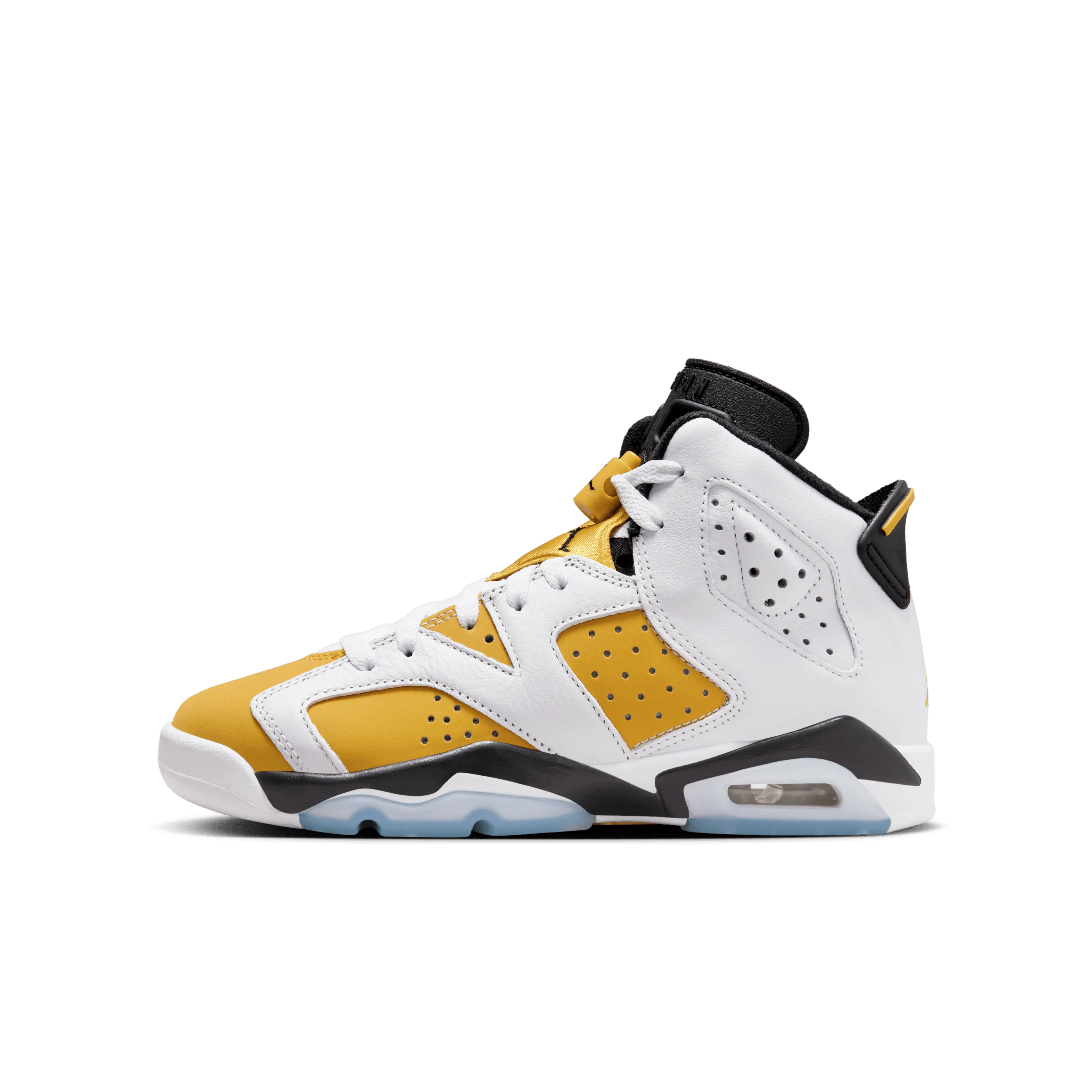 Jordan - Boy - GS Retro 6 - White/Yellow Ochre/Black