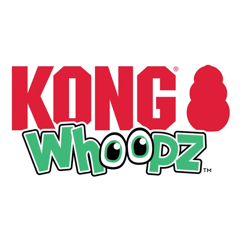 KONG Whoopz Gator Soft Squeaky Toy - Small