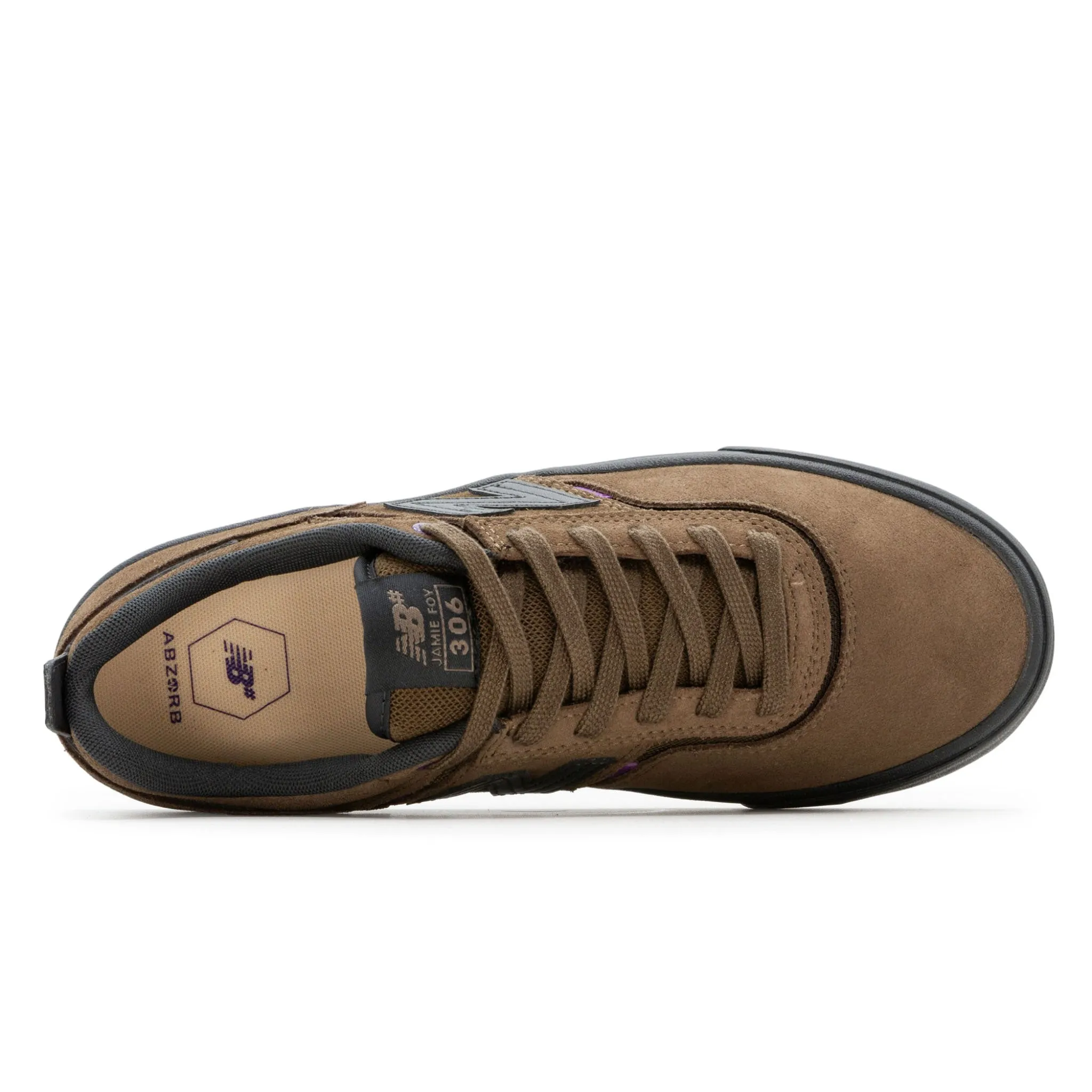 New Balance NM306 Jamie Foy Shoes - Brown/Purple