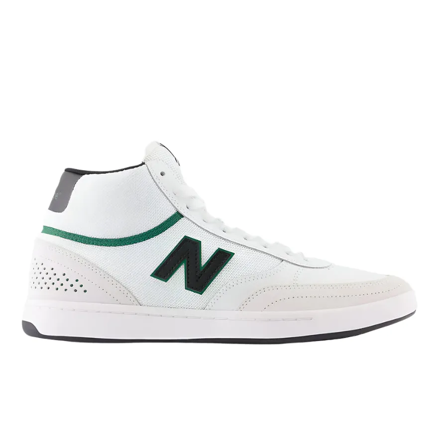 New Balance Numeric 440 High White Black Green Shoes