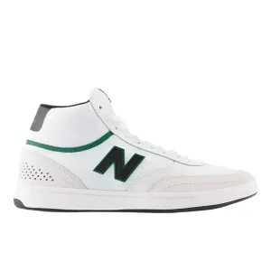 New Balance Numeric 440 High White Black Green Shoes