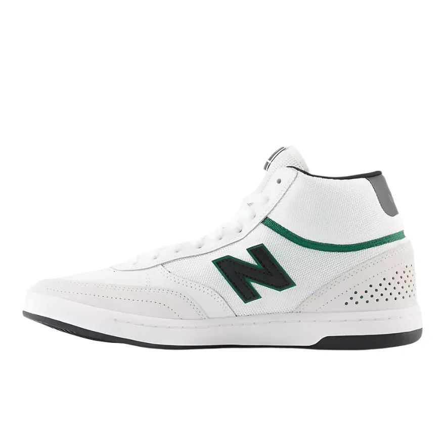 New Balance Numeric 440 High White Black Green Shoes