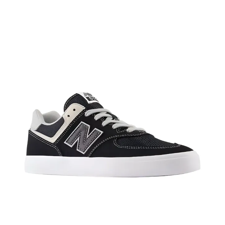 New Balance Numeric 574 Vulc Black/Grey Shoes