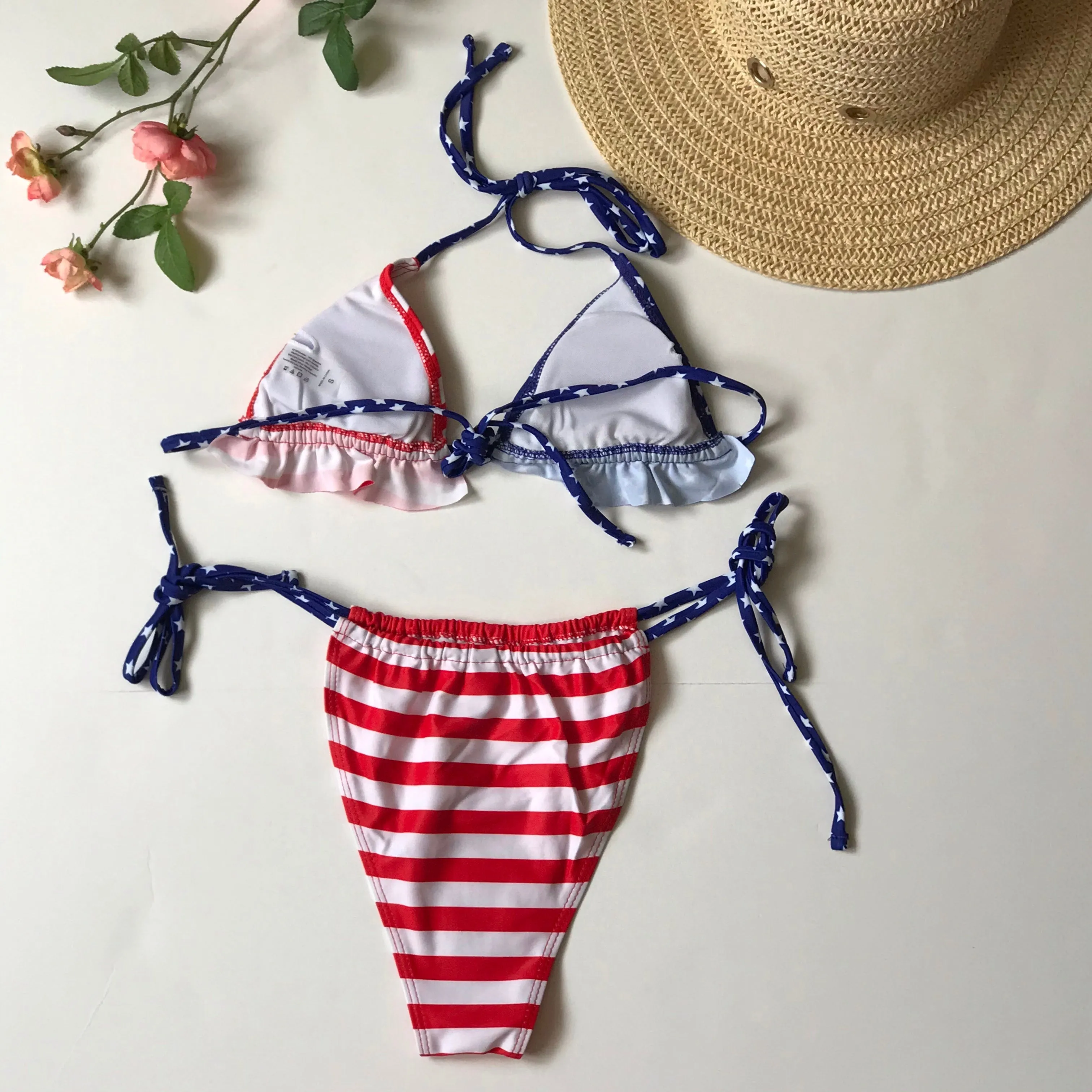 one piece off shoulder ruffled floral swimsuit