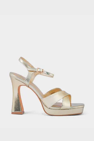 Party Wear Sandal IP2011-Golden