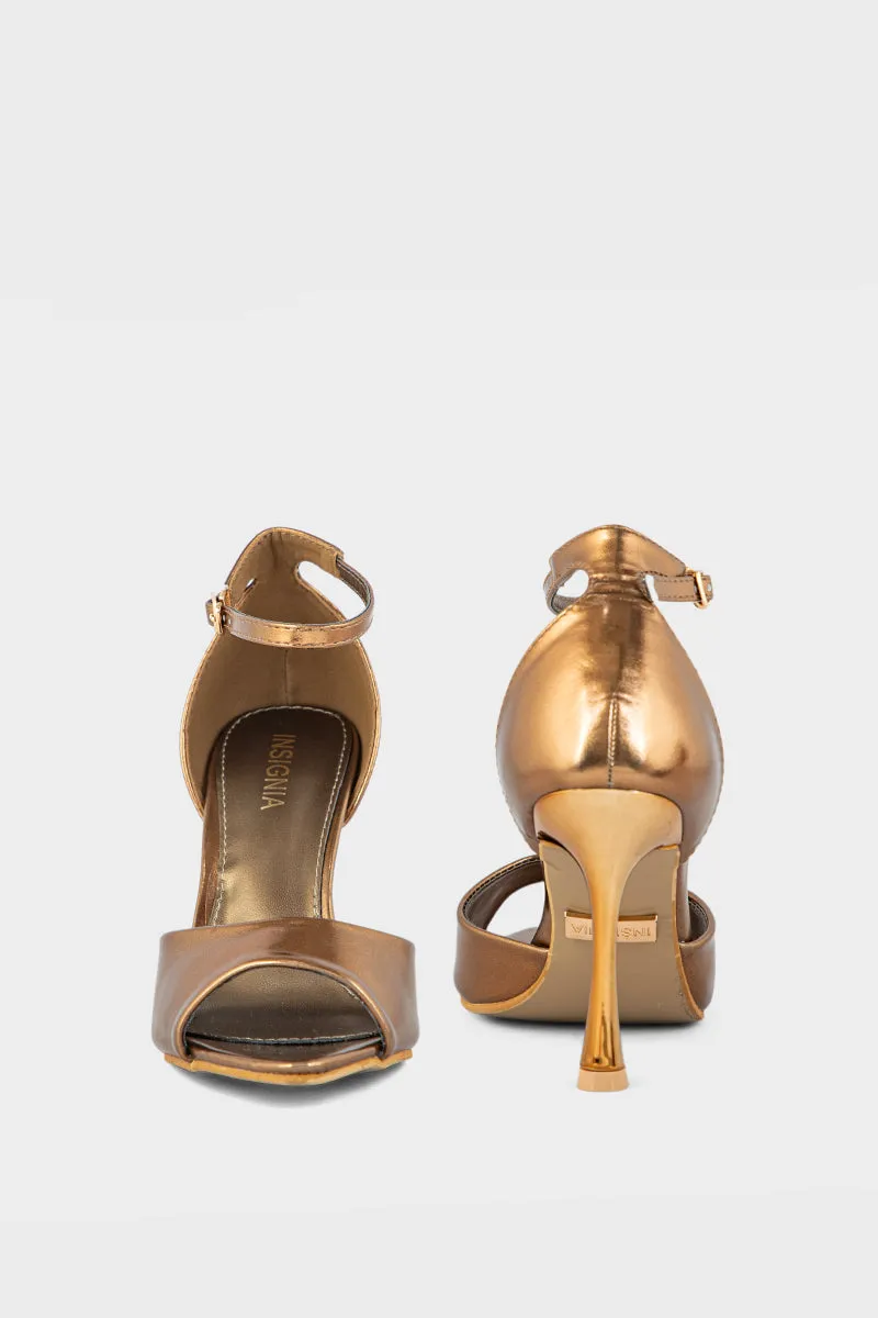 Party Wear Sandal IP2028-Bronze