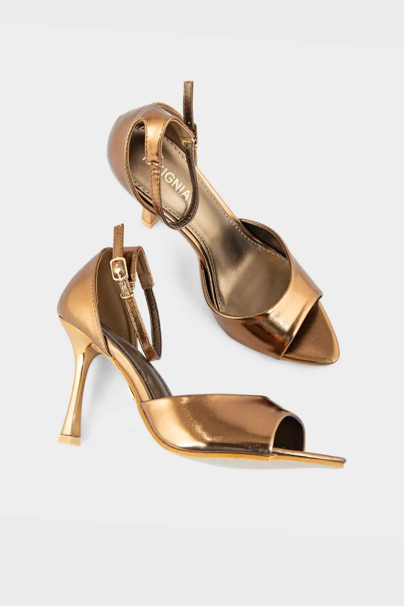 Party Wear Sandal IP2028-Bronze