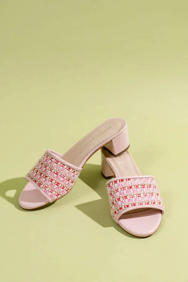 Patricia Green - Harper Raffia Block Heel Sandal
