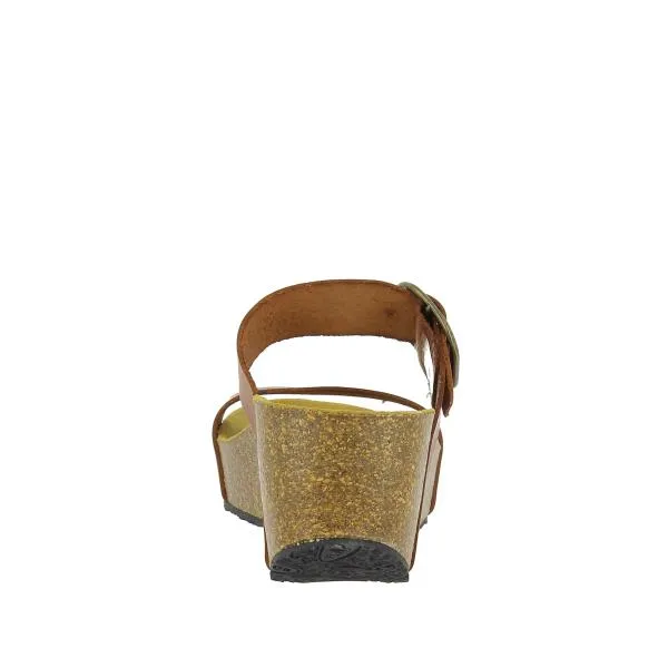Plakton 873004 Camel Women's Wedge Sandals