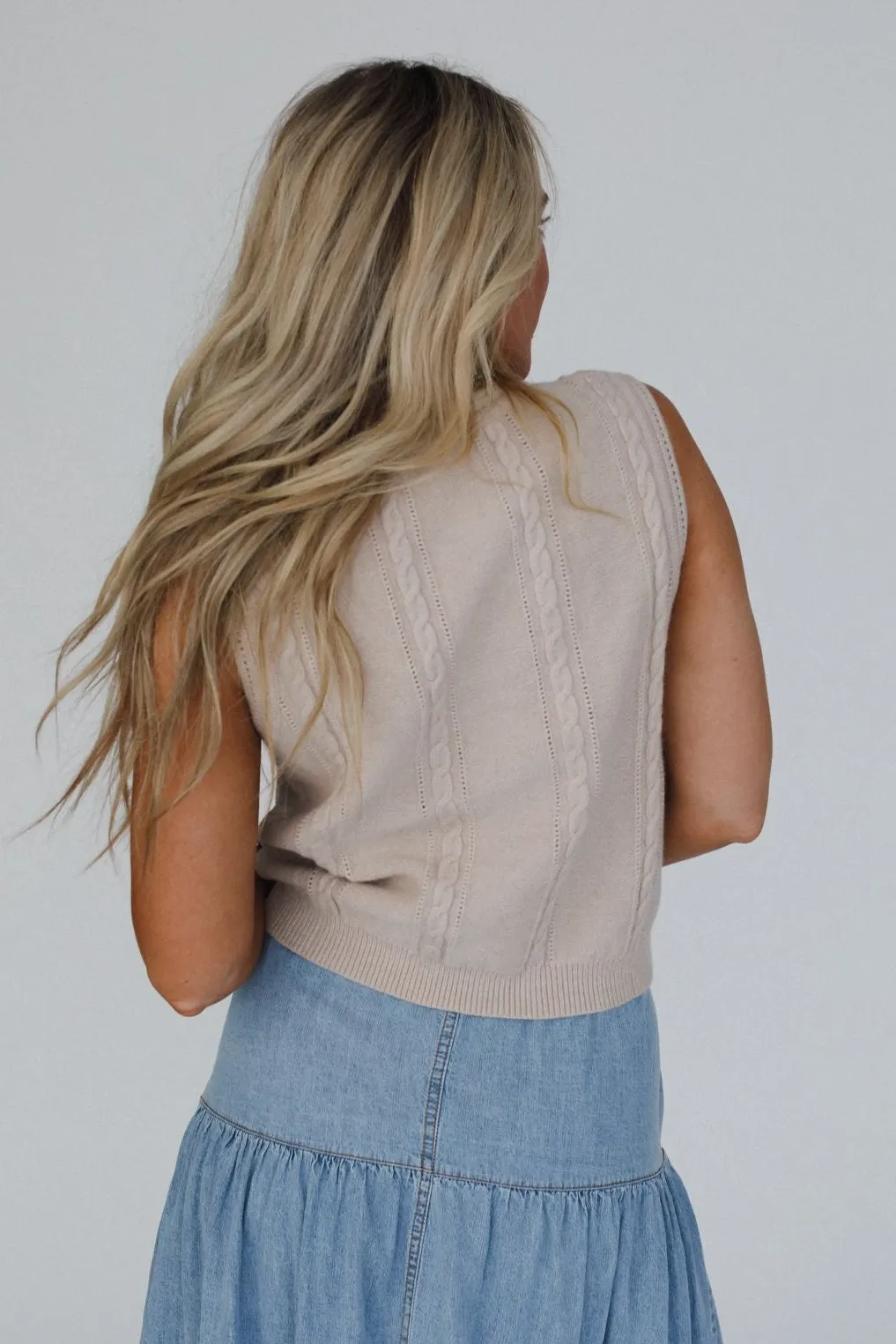Prairie Petals Top - Oatmeal