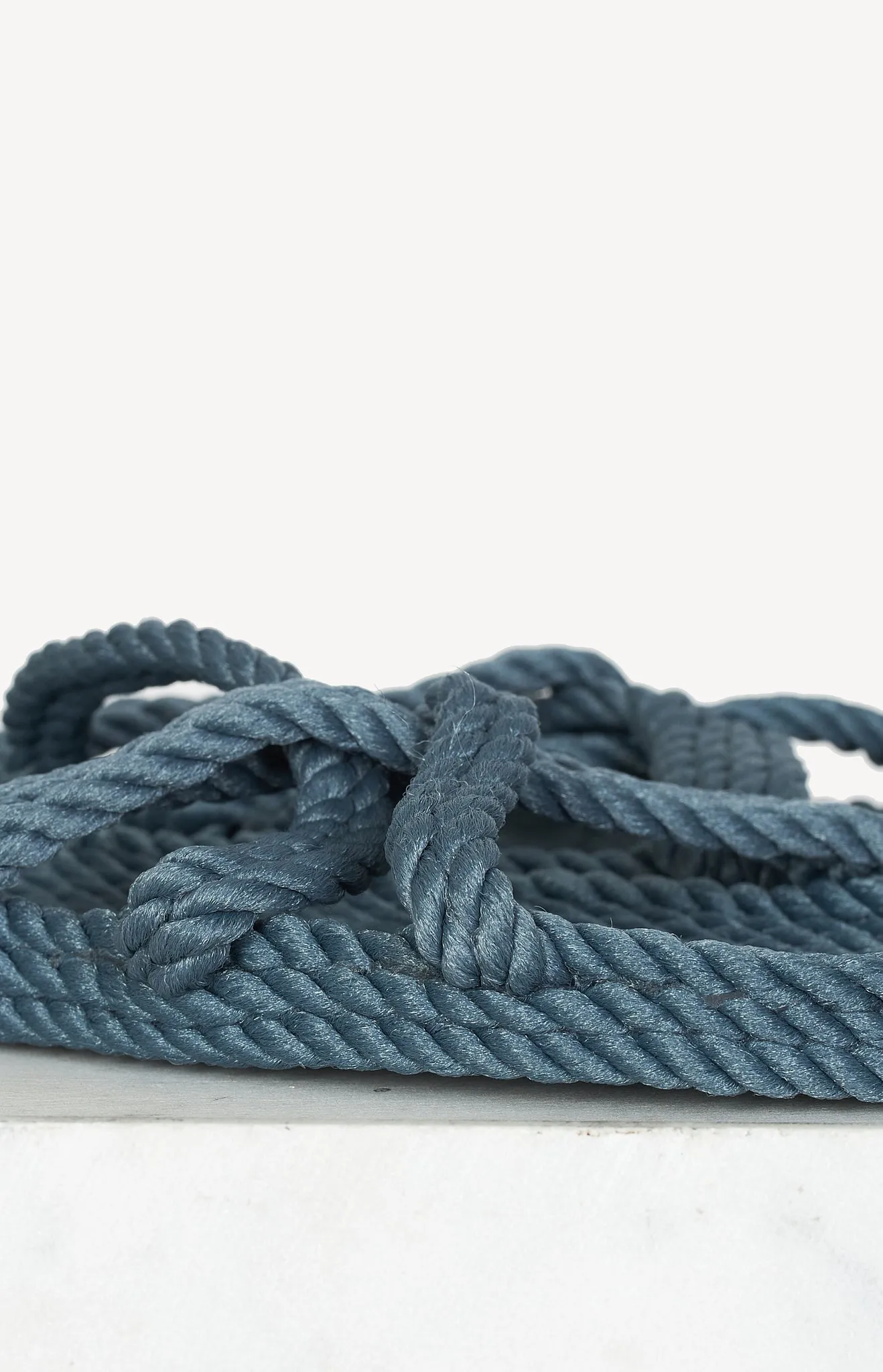 Sandale Slip On in Denim