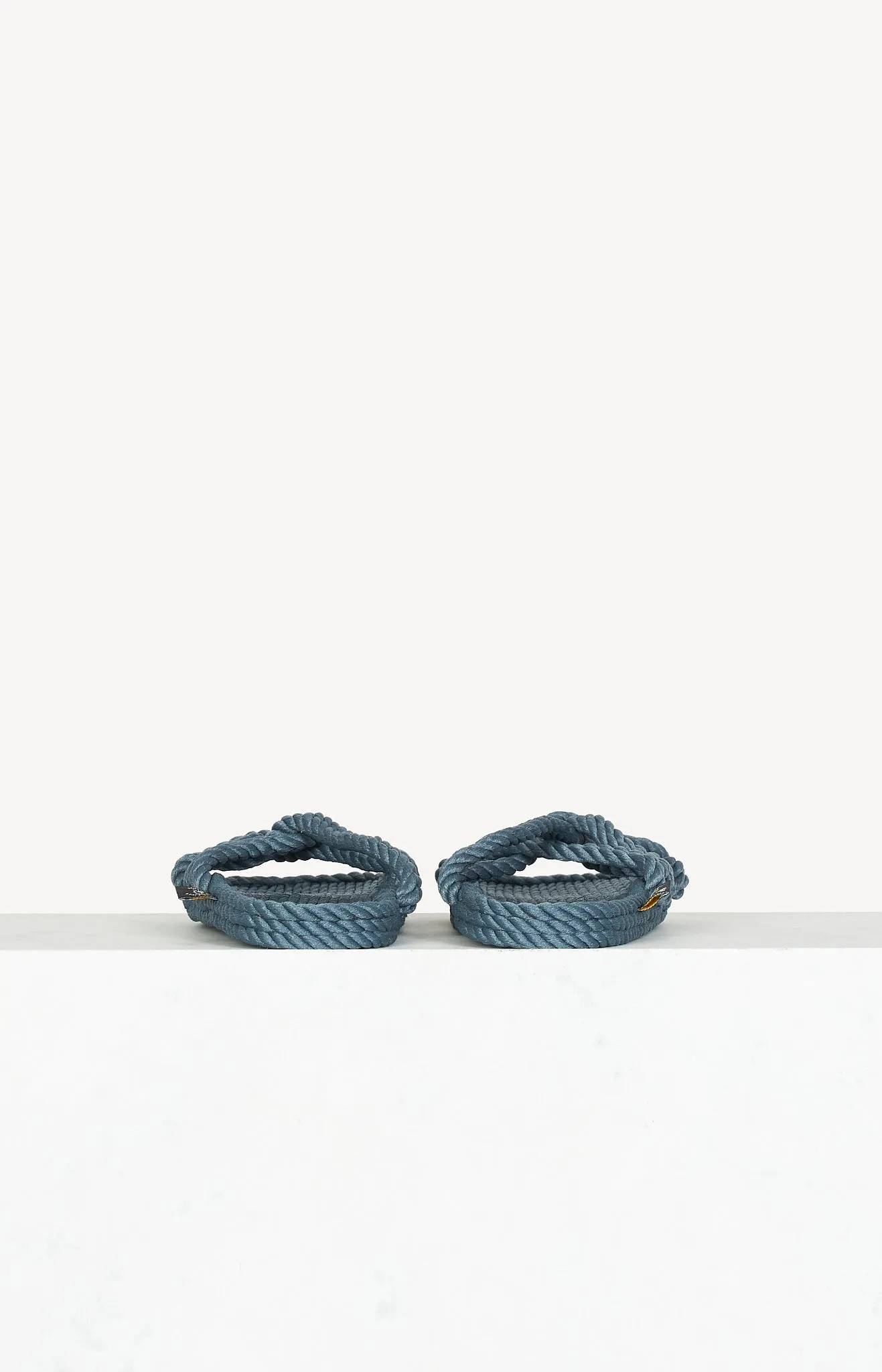 Sandale Slip On in Denim