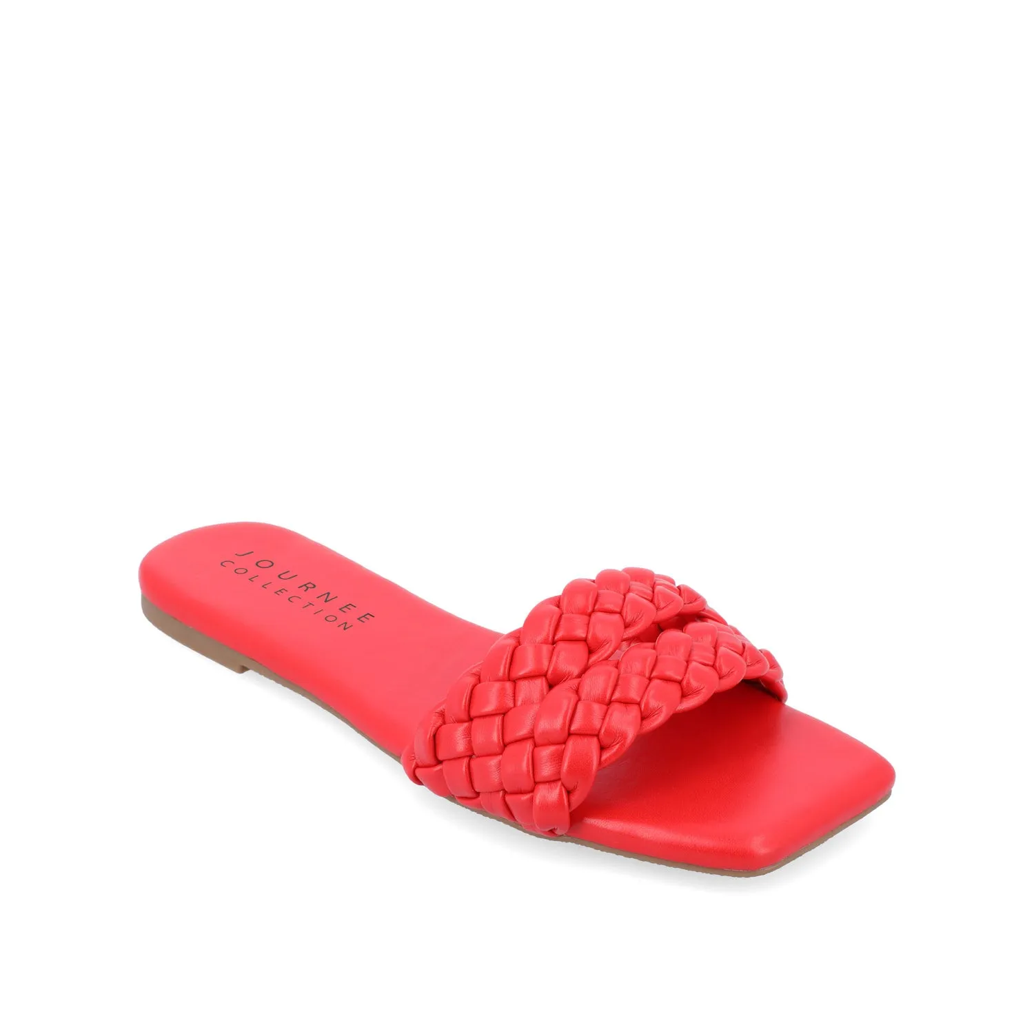 SAWYERR STATEMENT SLIDE SANDALS IN WIDE