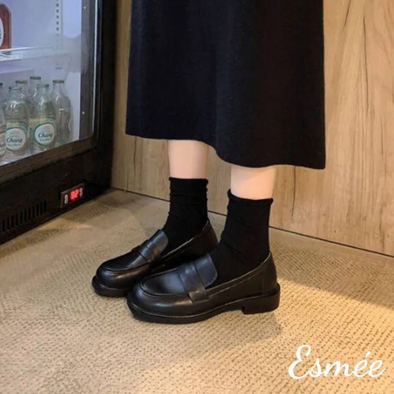 【Size 37 Special Offer】Leather Loafers