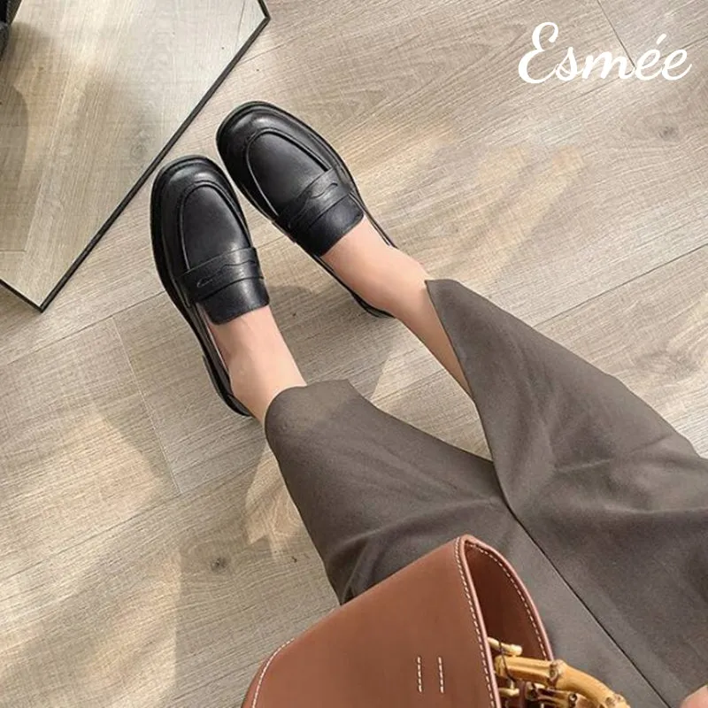 【Size 37 Special Offer】Leather Loafers