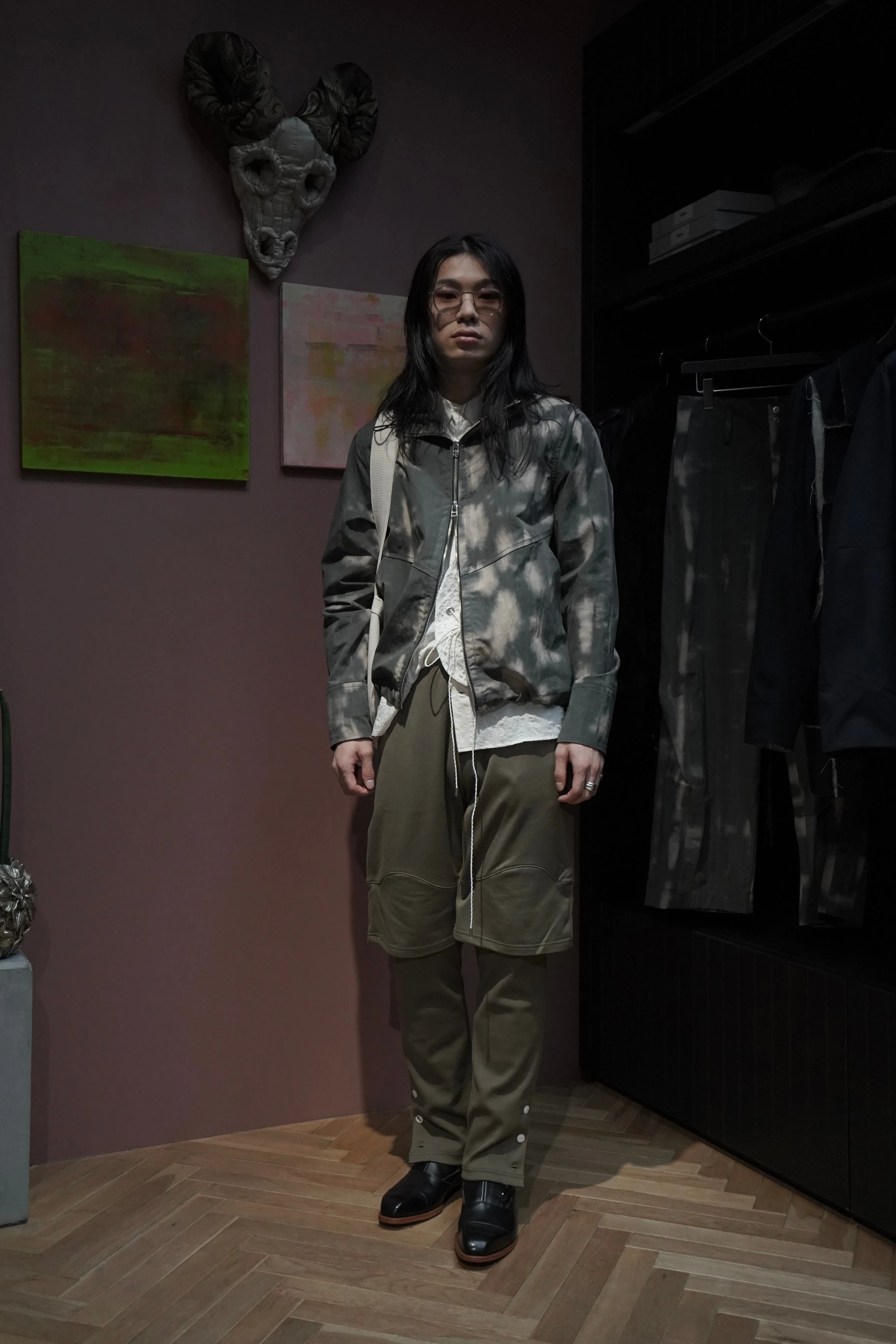 STEAF TREKKING SWEAT PANTS (WILLOW GREEN)