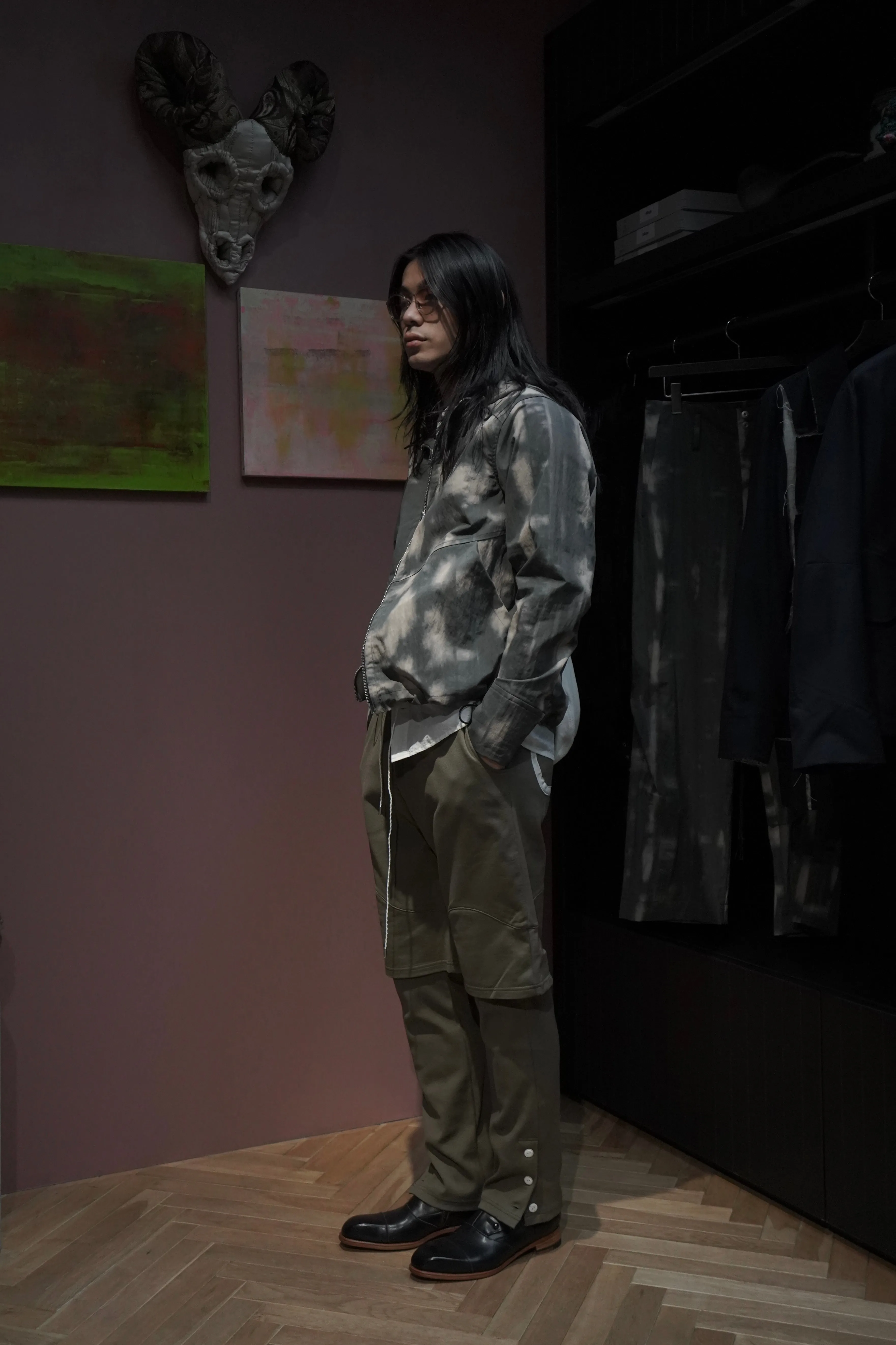STEAF TREKKING SWEAT PANTS (WILLOW GREEN)
