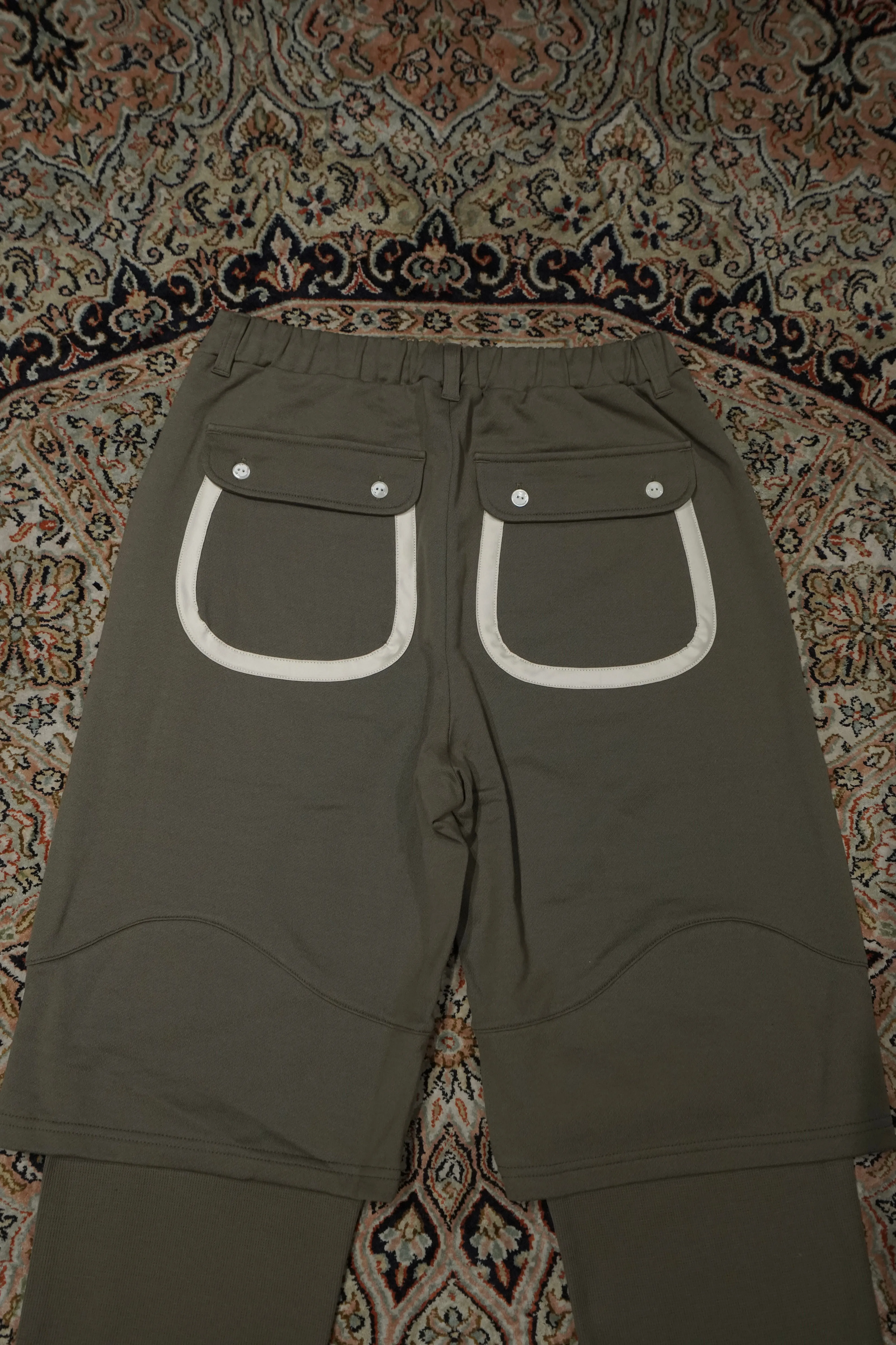 STEAF TREKKING SWEAT PANTS (WILLOW GREEN)