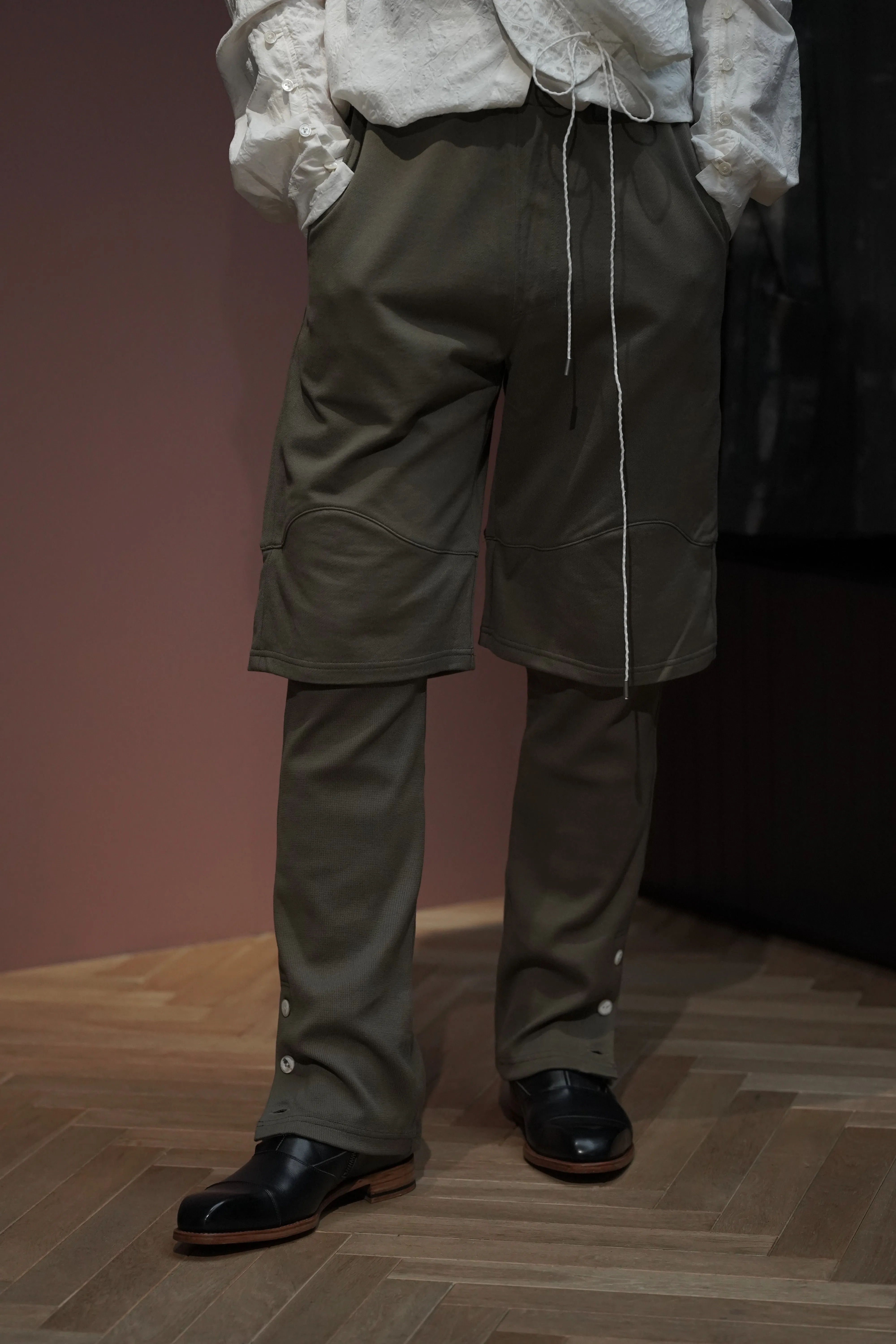 STEAF TREKKING SWEAT PANTS (WILLOW GREEN)