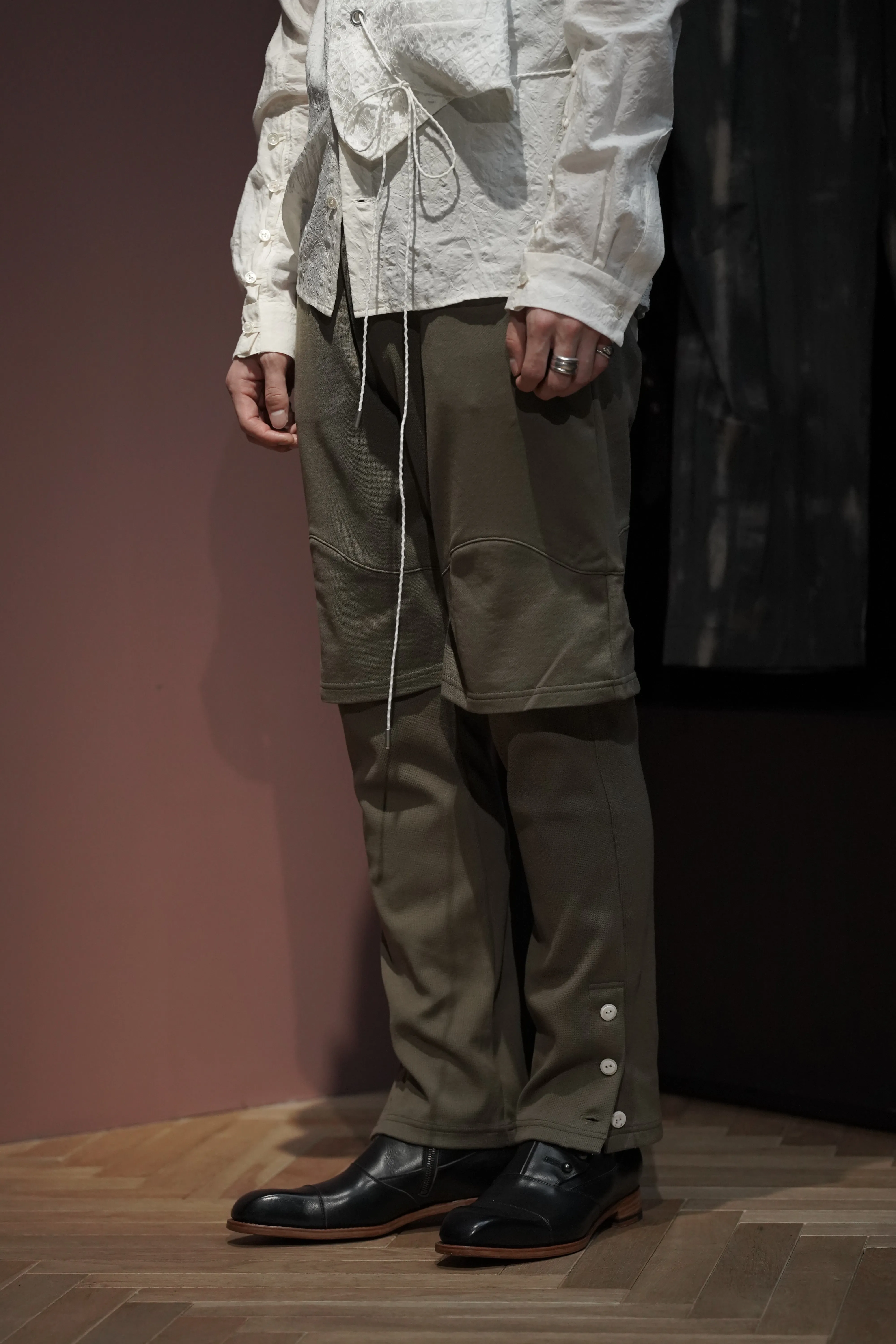 STEAF TREKKING SWEAT PANTS (WILLOW GREEN)
