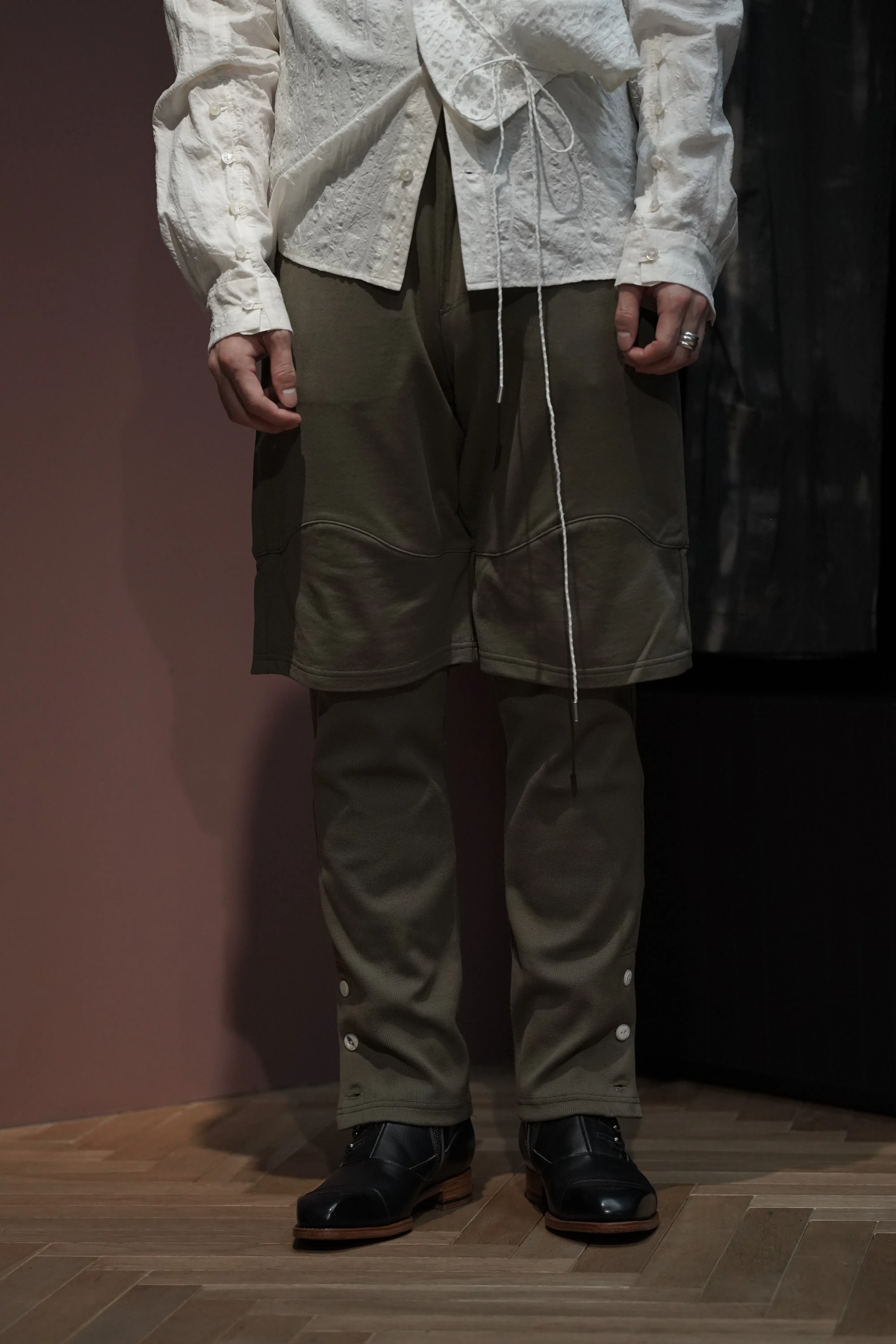 STEAF TREKKING SWEAT PANTS (WILLOW GREEN)