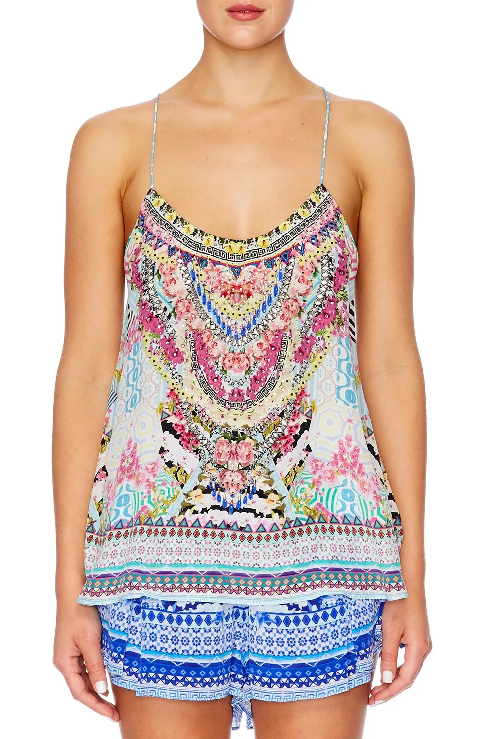T BACK SHOESTRING STRAP TOP UNDER MY