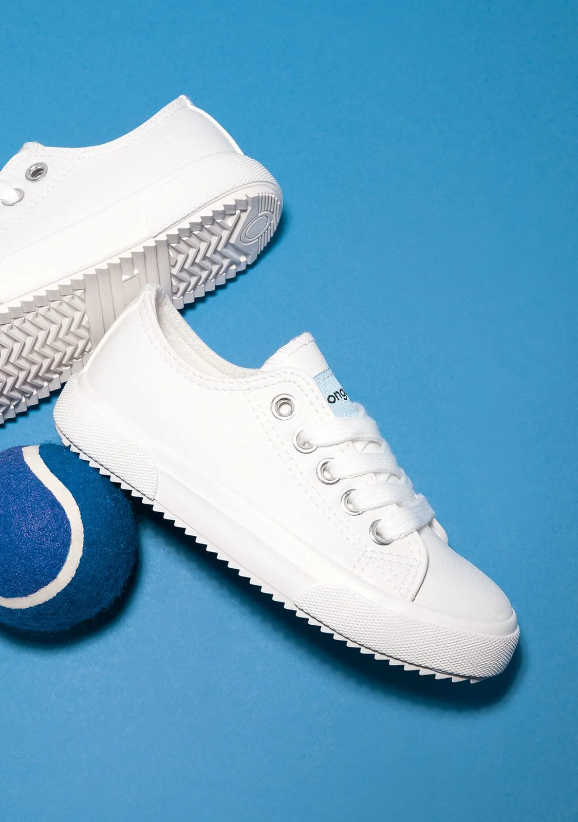 Unisex White Napa Sneakers