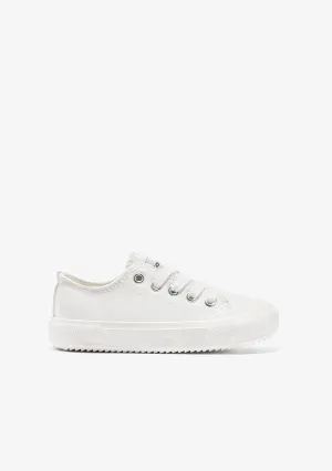 Unisex White Napa Sneakers