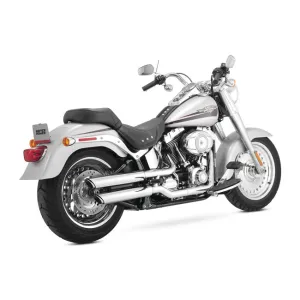 Vance & Hines 16843 Twin Slash 3 in. Slip-on Exhaust 07-16 Fat Boy/Deuce