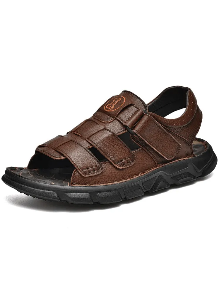 Vintage Men's Sandals With Soft Bottom / Outdoor Trekking Footwear - SF1340