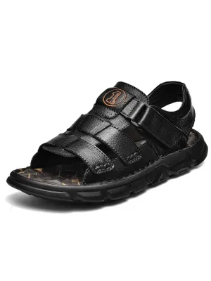 Vintage Men's Sandals With Soft Bottom / Outdoor Trekking Footwear - SF1340