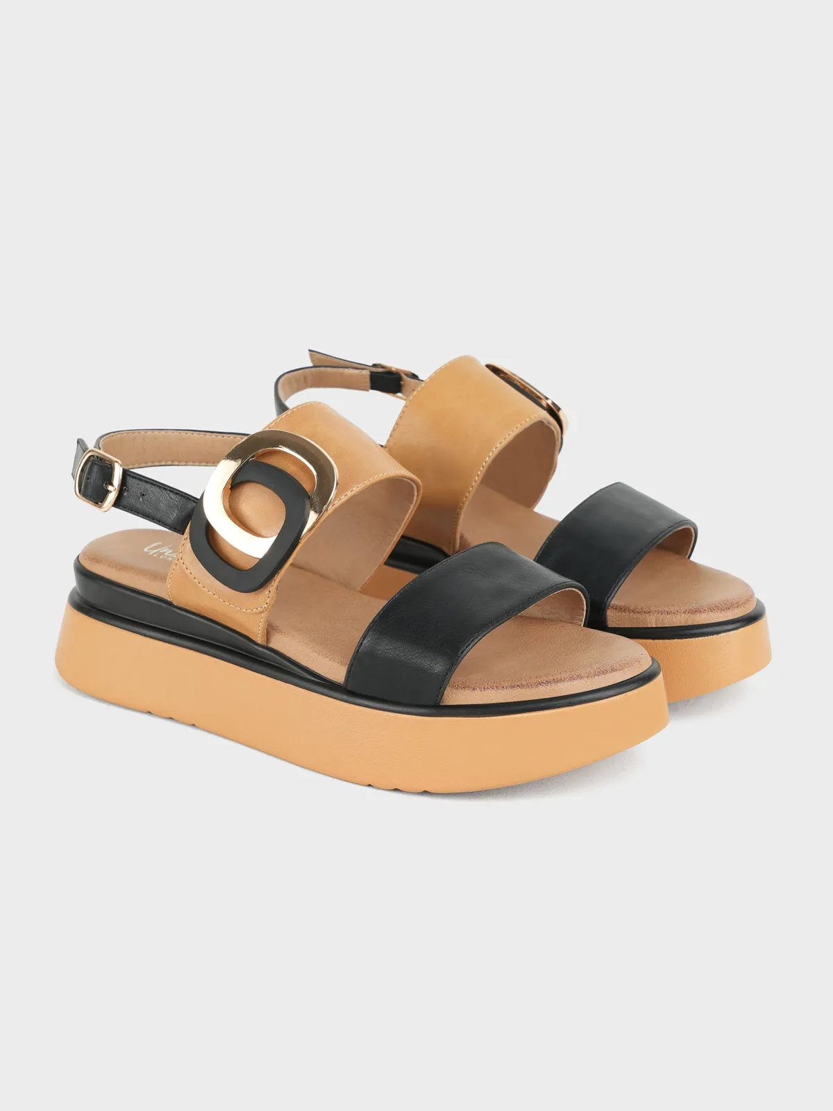Womens "ROSALIND" Casual Buckled Sandals